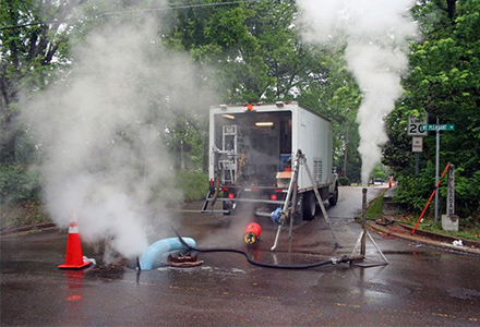 城中CIPP热固化修复技术